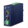 Planet IP30 Industrial 1-Port RS232/RS422/RS485 Serial, W125698351 (RS232/RS422/RS485 Serial Device Server (1 x 100BASE-FX SFP slot, -40~75 degrees C, dual 9~48V DC, Web,) view 1