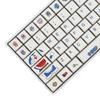 141 Jingle Cat MDA Profile Dye Sub Keycaps Ergonomic Thick PBT Keycap Set for TKL GK61 64 68 75 87 96 104 GMMK MX Keyboard view 1