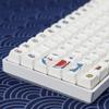 141 Jingle Cat MDA Profile Dye Sub Keycaps Ergonomic Thick PBT Keycap Set for TKL GK61 64 68 75 87 96 104 GMMK MX Keyboard view 3