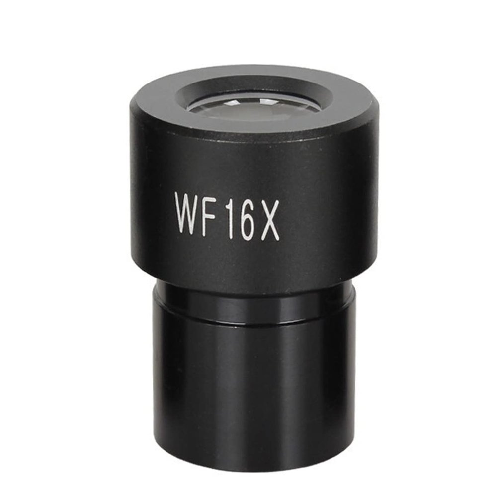 RADHAX Microscope Kit Microscope Eyepieces WF5X WF10X WF16X WF20X WF25X Biological Microscope Lens Monocular Part Microscope Lens Adapters (Color : WF16X (1PC))