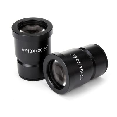 RADHAX Microscope Kit 2PCS WF10X Microscope Eyepieces for Stereo Microscope with Reticle Wide Field High Eyepoint Eyepiece Lens Microscope Lens Adapters (Color : WF10X MS30.5mm)