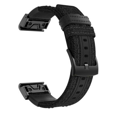 COOVS 26 22mm Quick Release Watchband Strap for Garmin Fenix 6 6X Pro 5X 5Plus MK2i Enduro D2 Delta PX Watch Easyfit Wrist Band (Color : P, Size : 26mm D2 Delta PX)