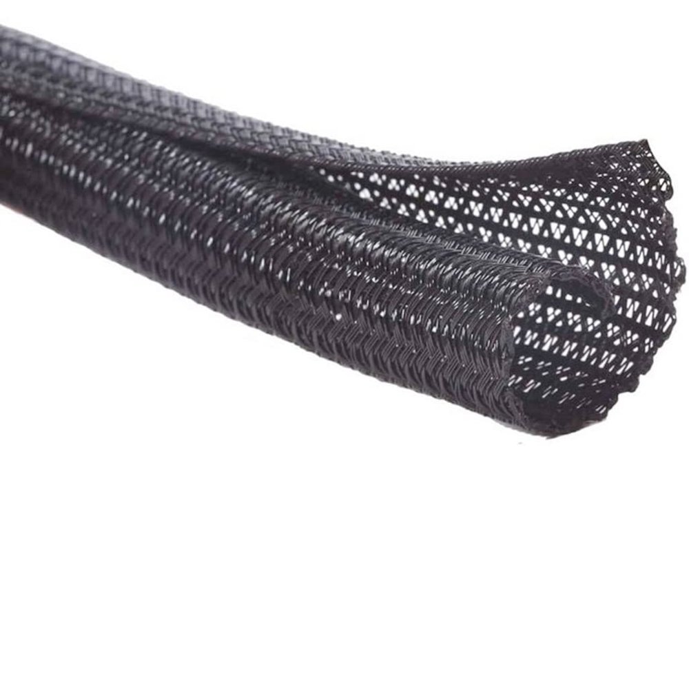 MOZTO Expandable Sleeving Self-Closing Braided Cable Wrap Overlaps by 25% Cable Loom Split Wrap, for Pipe Wire Protection Braided Cable Sleeve (Color : 3meters, Size : 3mm)