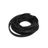 MOZTO 1pcs Braided Cable Sleeve Black, for DIY Insulated Expandable Sheathing 2/4/6/8/10/12/15/20/25mm Wire Protection (Color : 100M, Size : 25mm) view 1