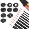 MOZTO 1pcs Braided Cable Sleeve Black, for DIY Insulated Expandable Sheathing 2/4/6/8/10/12/15/20/25mm Wire Protection (Color : 100M, Size : 25mm) view 2