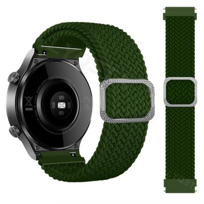 NEYENS Braided Correa Wrist Strap Bands for COROS APEX Pro/APEX 46 42mm Smartwatch Watchband PACE 2 PACE2 Bracelet Correa (Color : Green, Size : 22mm Universal)