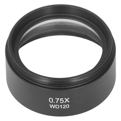 0.75X 120mm Barlow Eyepiece M48 Interface Accessory for Replacement Microscope Lens