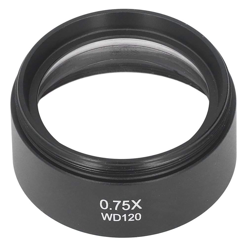 0.75X 120mm Barlow Eyepiece M48 Interface Accessory for Replacement Microscope Lens
