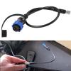 MKR-US2-10 Universal Sonar 2 Adaptor Cable Fit for Lowrance Fish Finder Works on US2 Sonar Transducer on Minn Kota Trolling Motor Replaces for 1852060, MKR-US2-10, 29594 view 1