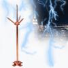PROPFE Lightning Rod Suitable for Wireless Radar Lightning Protection System of Communication Equipment Pure Copper can be Assembled with Non-Destructive Lightning Rod (Size: 0.5M) view 1