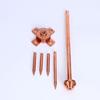 PROPFE Lightning Rod Suitable for Wireless Radar Lightning Protection System of Communication Equipment Pure Copper can be Assembled with Non-Destructive Lightning Rod (Size: 0.5M) view 2