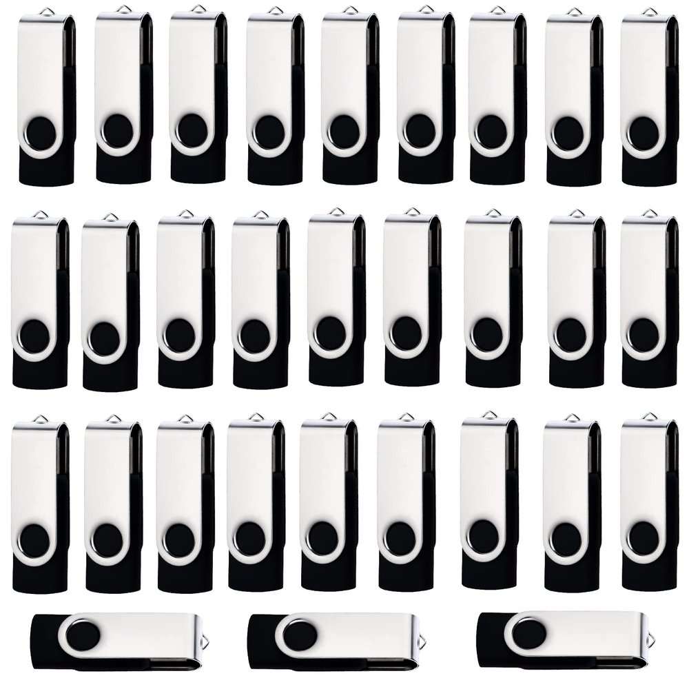 16GB Thumb Drive 100 Pack Flash Drive Bulk and Wholesale 100 Pack USB Flash Drives USB2.0 USB Flash Drive 16GB USB Drive USB Memory Stick lcwamy USB (Customized Logo)