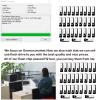 16GB Thumb Drive 100 Pack Flash Drive Bulk and Wholesale 100 Pack USB Flash Drives USB2.0 USB Flash Drive 16GB USB Drive USB Memory Stick lcwamy USB (Customized Logo) view 3