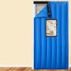 ZEELYDE Thermal Insulated Door Curtain, Hands-Free Open Thickened Thermal Curtain Prevent Heat Loss, Kitchens, and Living Rooms view 1