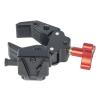 Came-TV V-Mount Battery Clamp Large Open Angle and Solid Structure Adapter with 1/4 and 3/8 inches Screw Holes Mounting to Light Stand or Tripod view 1