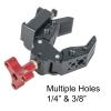 Came-TV V-Mount Battery Clamp Large Open Angle and Solid Structure Adapter with 1/4 and 3/8 inches Screw Holes Mounting to Light Stand or Tripod view 4