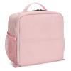 BAIGIO Camera Bag Insert Handbag Inner Case Large Capacity Small Camera Insert Bag Shockproof and Water-resistant DSLR SLR Foldable Protective Camera Organizer Cube Padded Camera Bag Pink view 2