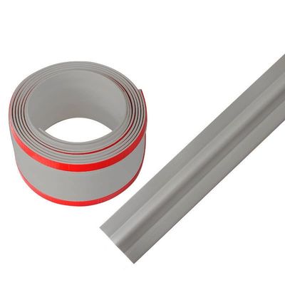 32.8ft Adhesive Floor Cable Cover, Wire Cover for Floor, Cable Grip Floor Cord Cover, Overfloor Cord Protector, Cable Management Prevent Cable Trips & Protect Wires (Color : Gray, Size : W 35mm(1.37