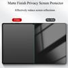 [1 Pack] Privacy Screen Protector Suit for Samsung Galaxy Tab S10 Plus /Samsung Galaxy Tab S9 Plus 2023/ Samsung Galaxy Tab S8 Plus(SM-X800) 5G /Tab S7 FE 2021/Galaxy Tab S7 Plus 2020 12.4 Inch , Matte Anti-peep Anti Glare Scratch Resistant Soft Scre view 3