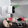 for Blink Mini Camera Wall Mount Bracket, Adhesive Wall Mount for Blink Mini Indoor Camera, No Drill, No Screws, Decorate Damage-Free, Easy to Install (2 Pack) view 4