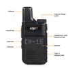 KSUN Walkie Talkies with Earpiece and Mic 22 Channels Drop-Resistant, Long Range Dotted Matrix Display VOX 4000mAh Rechargeable Battery for Adults Hiking Camping M6 (4 Pack) view 2