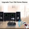 SIMOLIO Long Range Bluetooth Audio Adapter, HiFi Wireless Adapter for Home Stereo/Wired Speakers/Amplifier, Bluetooth to RCA 3.5mm AUX Receiver w/VOL Control for Music Streaming from Smartphone/Tablet view 2