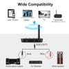 SIMOLIO Bluetooth Receiver with EQ & BT Codec Display, 197FT Wireless Audio Adapter with aptX LL & aptX HD for Home Stereo Speakers Music Streaming System, RCA Bluetooth Receiver w/Volume Control view 4
