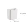 Zerodeko 2pcs Wall-Mounted Punch Storage Adhesive Design for Phone and Remote White -Saving for Home Organization view 2