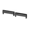 Compatible for Fitbit Versa 4/Sense 2/Versa 3/Sense Connector, 20mm Stainless Steel Replaceable Connection Adapter for Fitbit Versa 4/Sense 2/Versa 3/Sense Accessories Connector Adapter (black*2 pair) view 3