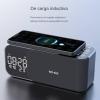 MBETA Three-in-one Wireless Charger Bluetooth Speaker Clock Dual Alarm Clock Bluetooth Audio view 2