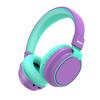 MIDOLA Kids Headphones Wireless Bluetooth 5.4 68H Play Time Volume Limit 85/94dB Over-Ear Foldable Headset,Type-C Fast Charging,with Wired Aux Mic for Toddler Boy Girl Pad Tablet Purple view 1