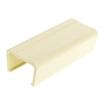 Cable Central LLC (10 Pack) 3/4 inch Surface Mount Cable Raceway, Ivory, Joint Cover view 1