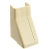 Cable Central LLC (10 Pack) 1.25 inch Surface Mount Cable Raceway, Ivory, Ceiling Entry view 1