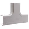 Cable Central LLC (10 Pack) 1.75 inch Surface Mount Cable Raceway, White, Tee view 1