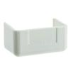 Cable Central LLC (10 Pack) Cable Raceway, White, 1.75 inch, End Cap view 1