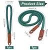 NBEADS Camera Strap, 37" Long Rope Camera Strap with Camera Wrist Strap Nylon Rope Camera Neck Shoulder Strap for Micro Single and DSLR Camera, Dark Green view 3