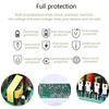 1000W/1500W/2000W/3000W/3500W Pure Sine Wave Inverter 12V/24V/48V DC to 110V /230V AC Converter for Home, RV, Power Inverter 12V to 110V with 3 AC Port and 1 USB,Remote Controller,3000W-24Vto110V view 4