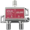Cable Central LLC 2 Way Coaxial Cable Splitter (10 Pack) Bi-Directional Coax 5-2150MHz, Nickel Plated Cable Splitter Internet, TV Splitter, Satellite, Amplifier, Antenna, Analog & Digital Connections view 1