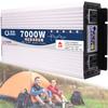 1600W/2200W/2600W/3000W/4000W/5000W/6000W/7000W/8000W Off-Grid Solar Power Inverter 12V/24V/48V/60V DC to 110V /230V AC with LCD Display,Pure Sine Wave Inverter Converter for RV,7000W-24Vto220V view 1