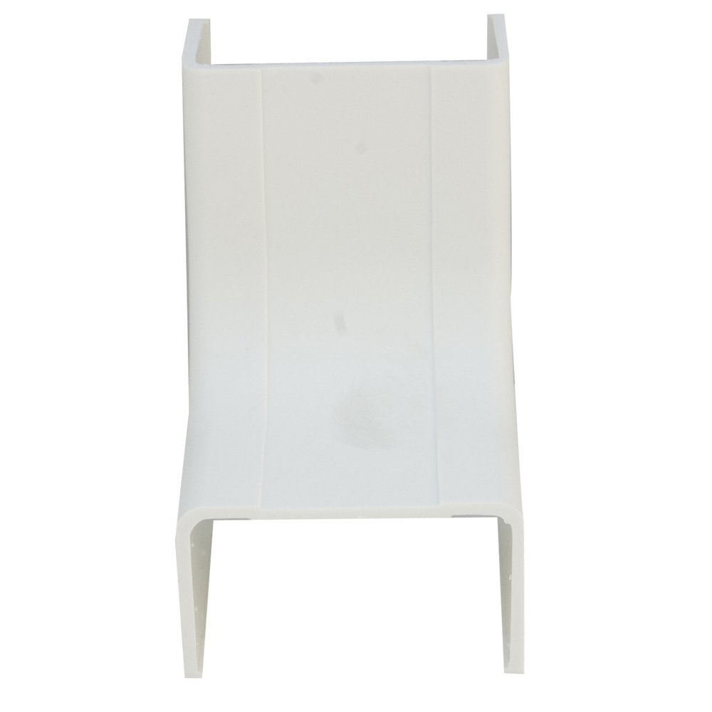 Cable Central LLC (10 Pack) 1.75 inch Surface Mount Cable Raceway, White, Inside Corner/Base