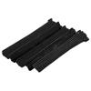 Cable Central LLC (10 Pack) Black Hook and Loop Cable Strap w/Eye, 0.50 inch x 8 inch, 25 Pack view 1