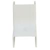 Cable Central LLC (10 Pack) 3/4 inch Surface Mount Cable Raceway, White, Inside Corner/Base view 1