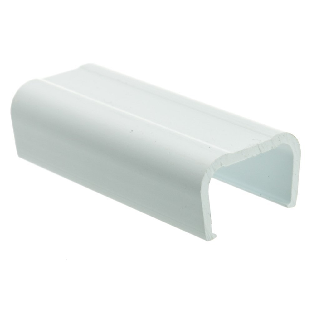 Cable Central LLC (10 Pack) 3/4 inch Surface Mount Cable Raceway, White, Joint Cover