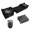 Harmony Audio R104 Compatible with Ford F-150 Super Crew Truck 2004-2008 Dual 10" Loaded Sub Box CX300.1 Amp & Install Kit view 1