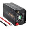 TELOME Pure Sine Wave Power Inverter 3000W 3500W 4000W 5000W 6000W 12V 24V 48V Dc to Ac 110V 220V Voltage Converters Solar Transformer with AC Outlets & LCD Display,for Camping Truck,3000W-24Vto110V view 1