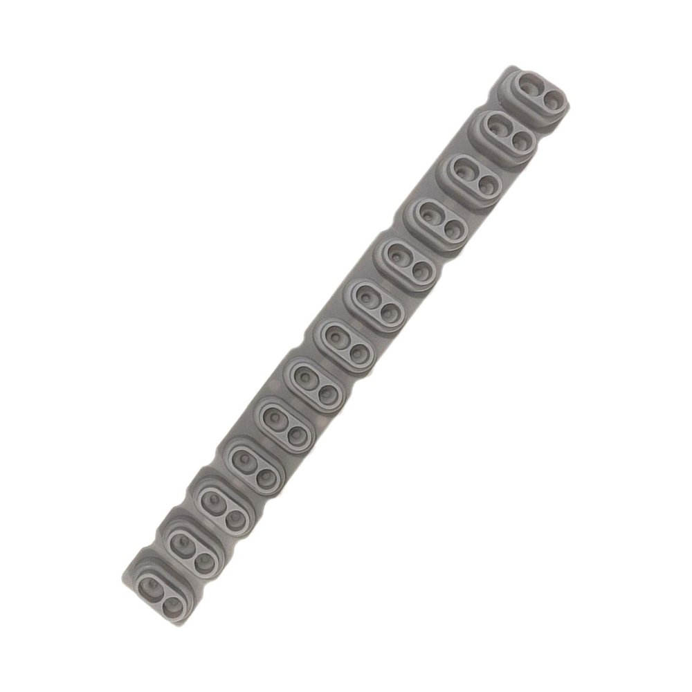 Silicone Conductive Rubber Part Key Contact Strip Buttons Fix Replacemet Contact Pad Keypad Repair for Beginners, 13 keys