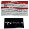 Rockville RCC14-100-4 14 AWG 100ft 4 Conductor Speaker Wire, CL2 in-Wall Rated, CCA, Oxygen-Free, Low Resistance, for Home Theater and Audio Systems view 4