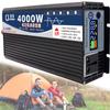 1600W/2200W/2600W/3000W/4000W/5000W/6000W/7000W/8000W Off-Grid Solar Power Inverter 12V/24V/48V/60V DC to 110V /230V AC with LCD Display,Pure Sine Wave Inverter Converter for RV,4000W-12Vto220V view 1