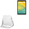 BoxWave Case Compatible with Prestigio Grace 4991 - Encompass Urban Bag, Over Shoulder Messenger Straps Handle Bag Pockets - Cool Grey view 1