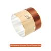 PATIKIL Woofer Voice Coil 2.5x0.71 Inch 2 Layers Round Copper Wire Speaker Voice Coil for Speaker Repair view 3